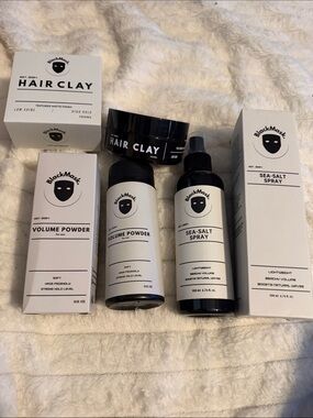 Men’s Hair Styling Set — Black and White